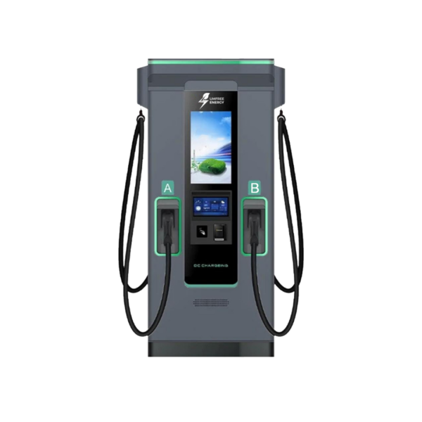 Supercargador UMF-120 de 60 kW para autos eléctricos | Doble conector A/B, pantalla HD, carga rápida DC, ideal para estaciones comerciales