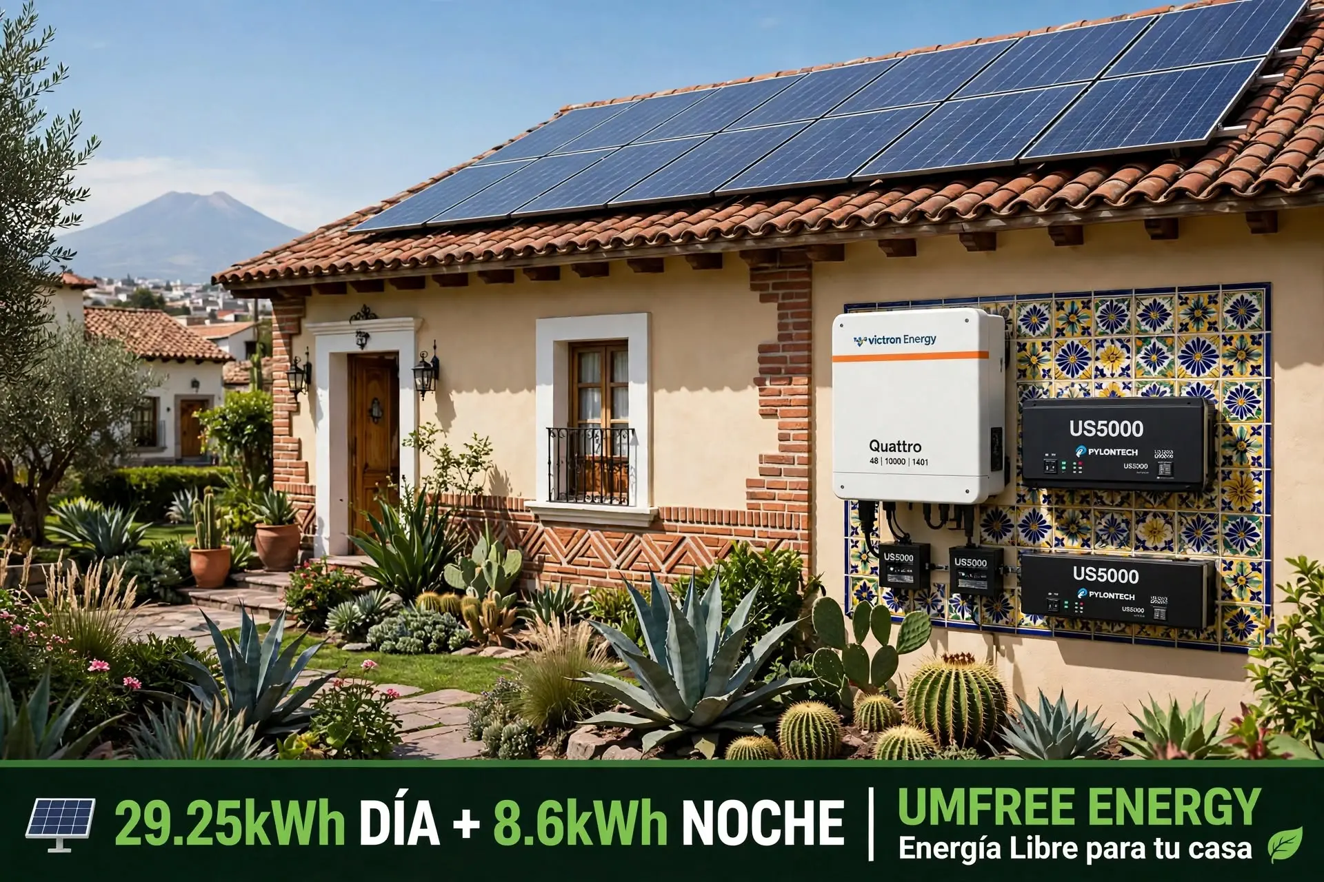 Kit Solar autonomo 10kW | Off-Grid | Umfree Energy - Imagen 2