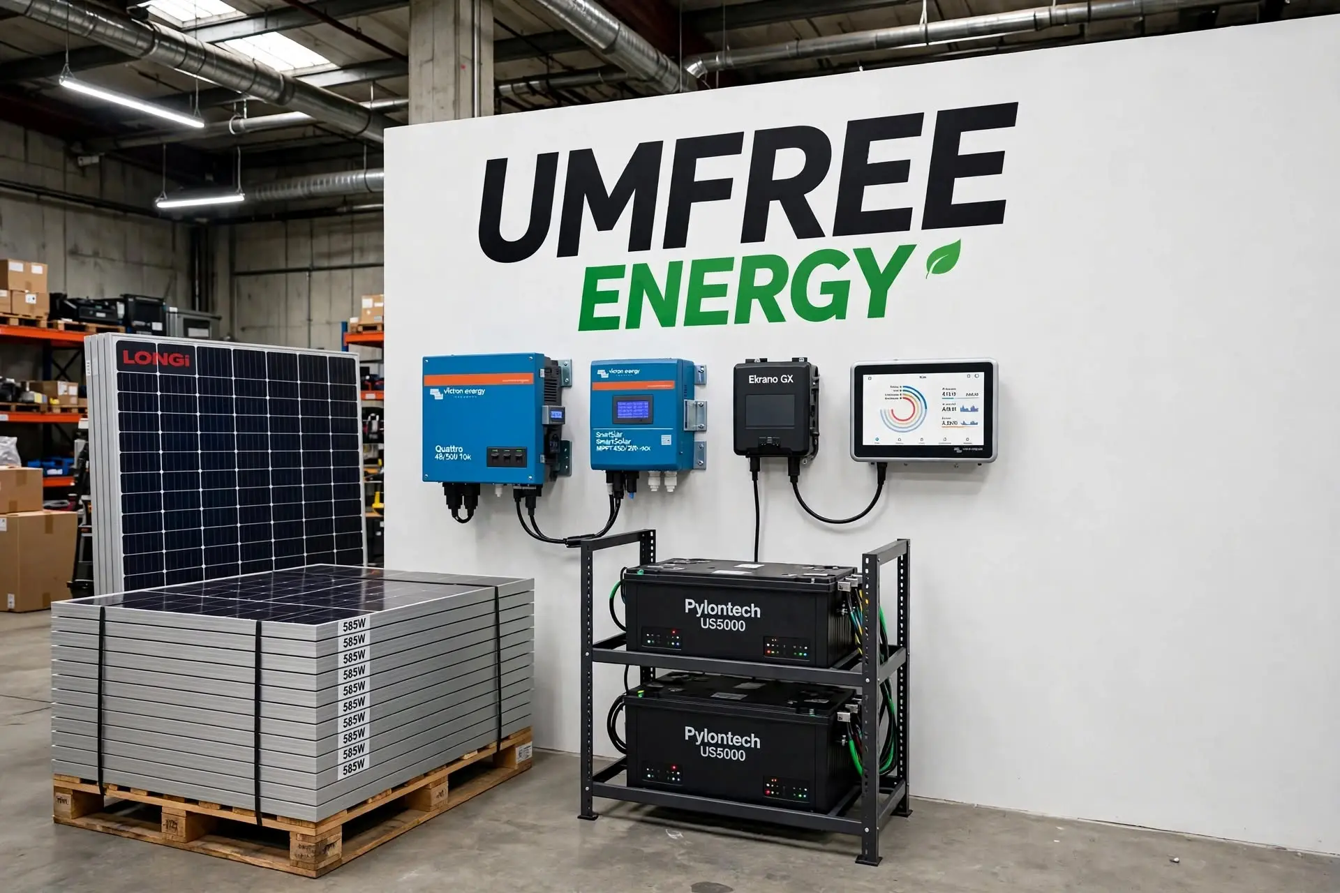 Kit Solar autonomo 10kW | Off-Grid | Umfree Energy