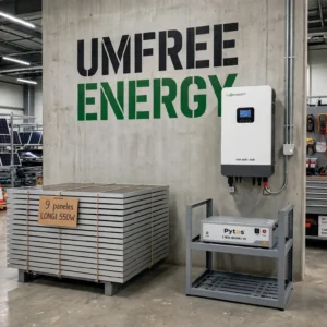 Kit Solar Autónomo 5kW para casa | Off-Grid | Umfree Energy